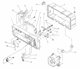 Part Location Diagram of 84028 Generac Transformer, Idle Control